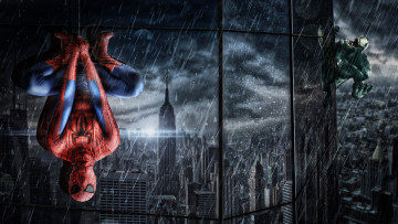 Картинка рисованные комиксы spider-man