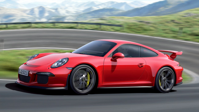Обои картинки фото porsche, 911, gt3, автомобили, германия, спортивные, элитные