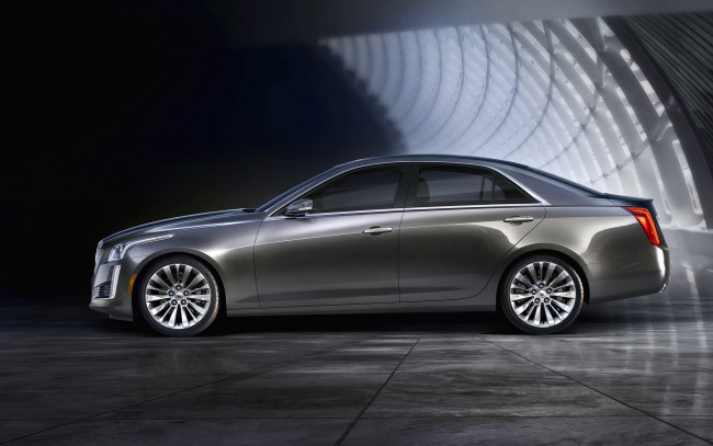 Обои картинки фото автомобили, cadillac, cts, sedan