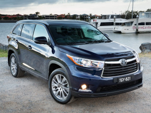 обоя автомобили, toyota, 2014, kluger