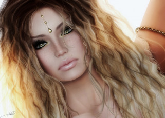 Картинка 3д+графика portraits+ портрет лицо