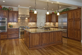 Картинка интерьер кухня мебель