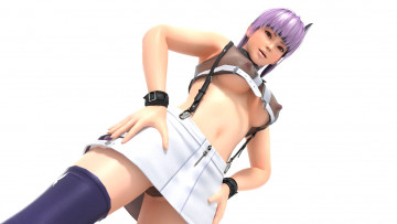 Картинка 3д+графика anime+ аниме взгляд девушка