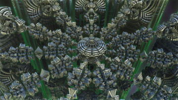 Картинка 3д+графика fractal+ фракталы цвета фон узор