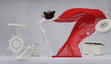 Картинка разное компьютерный+дизайн девушка ткань