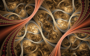 Картинка 3д+графика fractal+ фракталы узор фон цвета