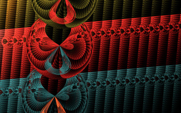 Картинка 3д+графика fractal+ фракталы узор фон цвета
