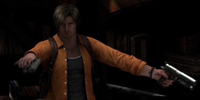 Обои картинки фото 3д графика, people , люди, оружие, мужчина