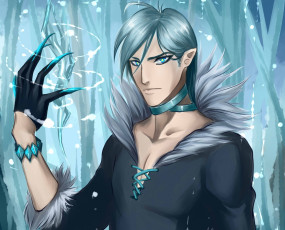 Картинка разное арты парень арт ледяной джек