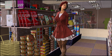 Картинка 3д+графика люди+ people фон взгляд девушка