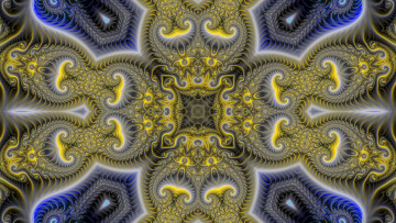 Картинка 3д+графика фракталы+ fractal узор фон цвета