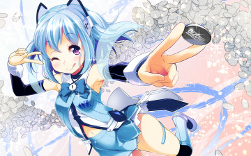 Картинка аниме unknown +другое деньги девушка арт orimoto mimana 1000-chan монеты