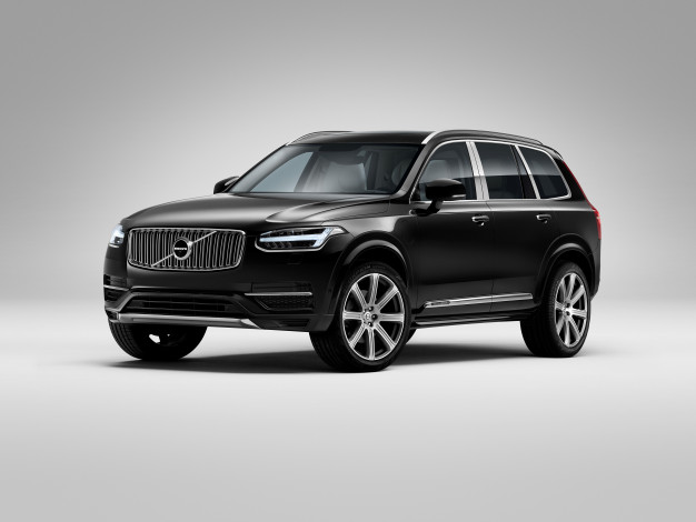 Обои картинки фото автомобили, volvo, xc90, excellence, 2015г, темный