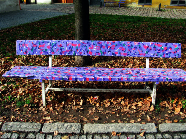 Обои картинки фото разное, - другое, скамейка