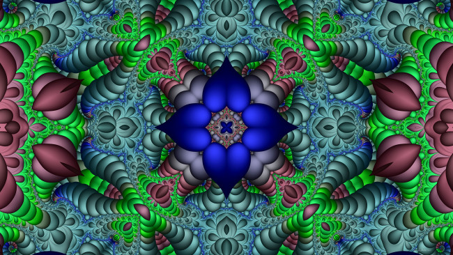 Обои картинки фото 3д графика, фракталы , fractal, цвета, фон, узор
