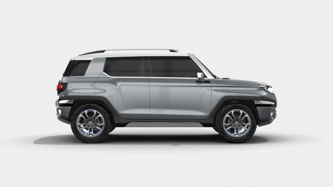 Обои картинки фото автомобили, ssang yong, 2015г, concept, xav, ssangyong