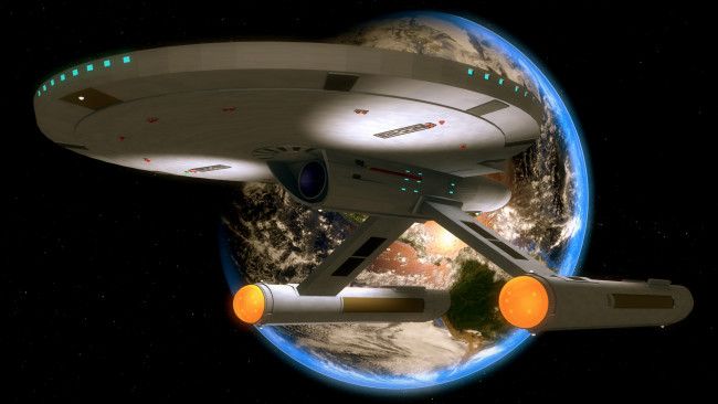 Обои картинки фото космос, арт, планета, вселенная, полет, космический, корабль