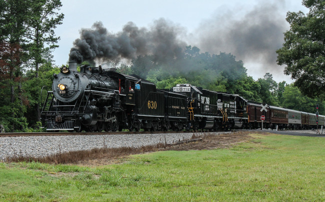 Обои картинки фото техника, паровозы, железная, дорога, рельсы, паровоз