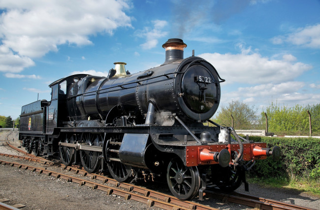 Обои картинки фото техника, паровозы, железная, дорога, рельсы, паровоз