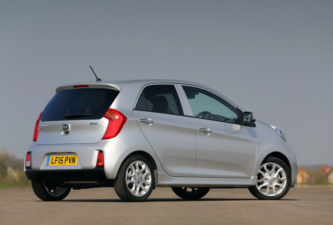 Обои картинки фото автомобили, kia, picanto, ecodynamics, 5-door, uk-spec, ta, 2015г