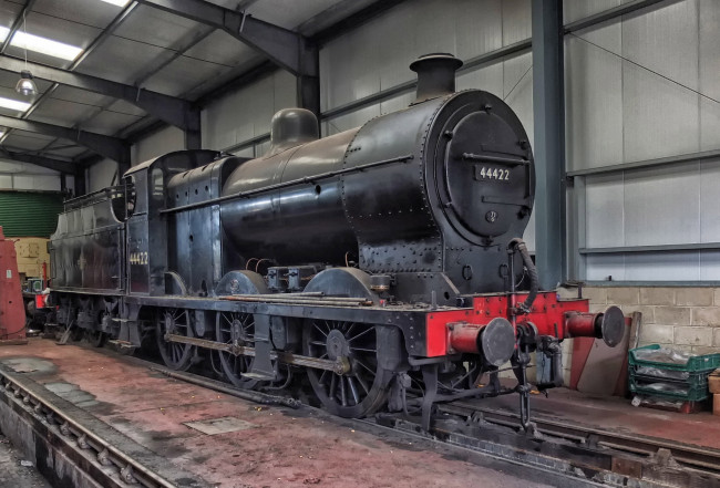 Обои картинки фото техника, паровозы, железная, дорога, рельсы, паровоз