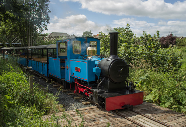 Обои картинки фото техника, паровозы, железная, дорога, рельсы, паровоз