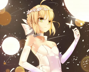 Картинка аниме fate stay+night сейбер