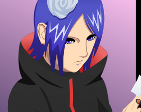 Картинка аниме naruto конан