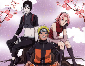 Картинка аниме naruto наруто сакура сай