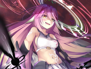 Картинка аниме no+game+no+life девушка