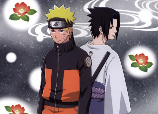 Картинка аниме naruto наруто саске