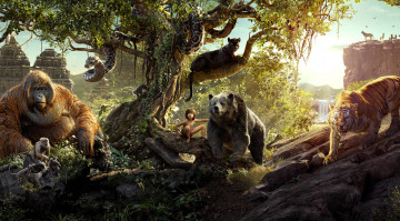 Картинка кино+фильмы the+jungle+book the jungle book приключения книга джунглей