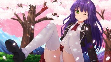 Картинка аниме unknown +другое hibarigaoka ruri unhappy kazenokaze