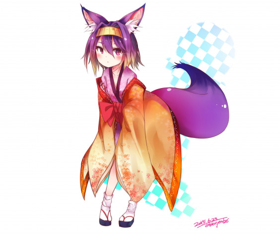 Обои картинки фото аниме, no game no life, девочка