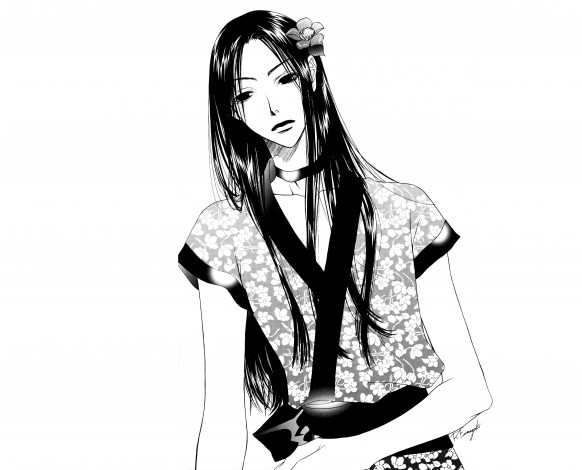 Обои картинки фото аниме, naruto, хаку