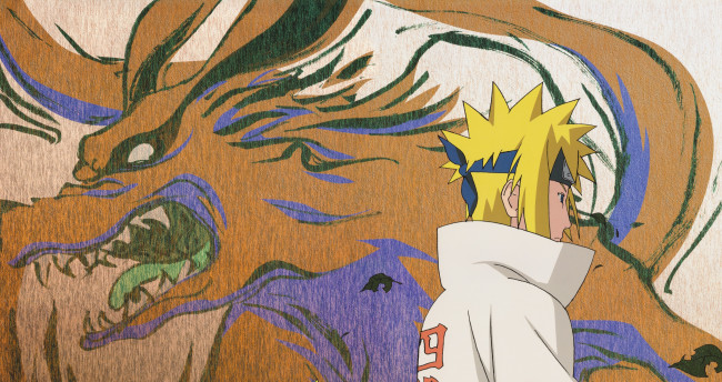 Обои картинки фото аниме, naruto, минато