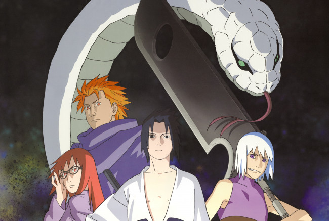 Обои картинки фото аниме, naruto, саске