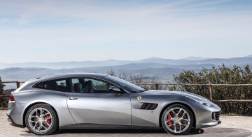 обоя ferrari gtc4 lusso-t 2017, автомобили, ferrari, lusso-t, gtc4, 2017