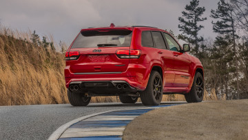 обоя jeep grand cherokee supercharged trackhawk 2018, автомобили, jeep, 2018, trackhawk, supercharged, grand, cherokee
