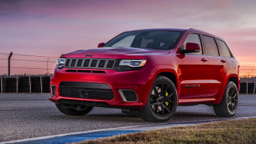 обоя jeep grand cherokee supercharged trackhawk 2018, автомобили, jeep, grand, cherokee, supercharged, trackhawk, 2018