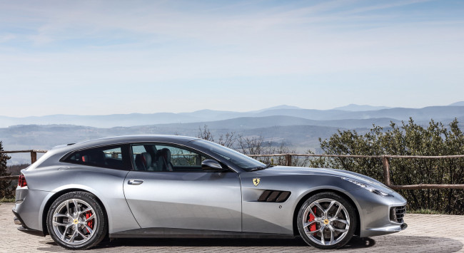 Обои картинки фото ferrari gtc4 lusso-t 2017, автомобили, ferrari, lusso-t, gtc4, 2017
