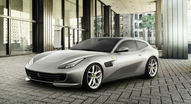 Обои картинки фото ferrari gtc4 lusso-t 2017, автомобили, ferrari, 2017, lusso-t, gtc4