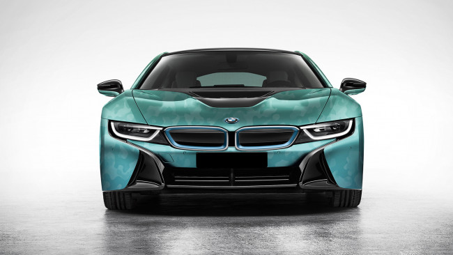 Обои картинки фото bmw i8 coachella 2017, автомобили, bmw, 2017, coachella, i8