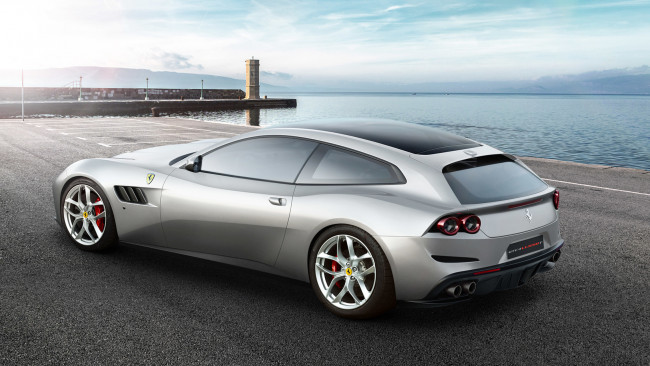 Обои картинки фото ferrari gtc4 lusso-t 2017, автомобили, ferrari, gtc4, 2017, lusso-t