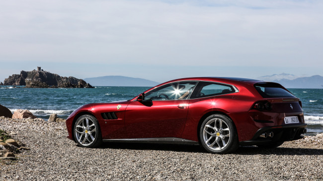 Обои картинки фото ferrari gtc4 lusso-t 2017, автомобили, ferrari, lusso-t, gtc4, 2017