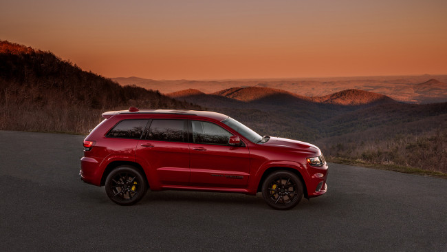 Обои картинки фото jeep grand cherokee supercharged trackhawk 2018, автомобили, jeep, supercharged, trackhawk, 2018, grand, cherokee