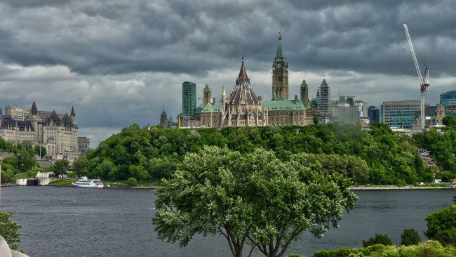 Обои картинки фото parlamento otawa, города, оттава , канада, архетектура