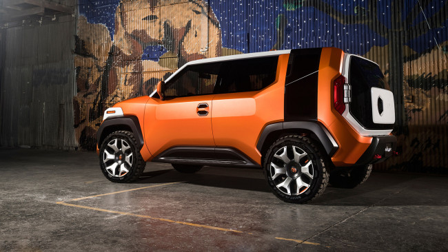 Обои картинки фото toyota ft-4x concept 2017, автомобили, toyota, 2017, ft-4x, concept