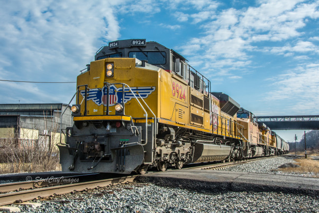 Обои картинки фото техника, поезда, локомотив, состав