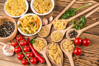 Картинка еда макаронные+блюда ассорти паста макароны помидоры томаты